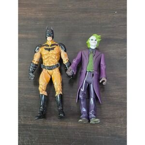 DC Comics Batman Gold Armor and Joker Action Figure Set 4 Inch Toy‎ Lot